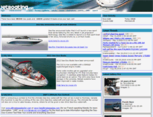 Tablet Screenshot of jetboating.net